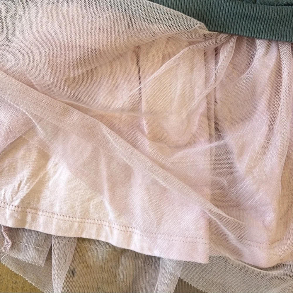 Zara Barbie tulle sweatshirt dress